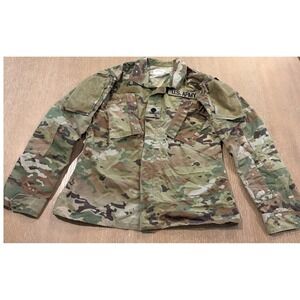 33 Short US Army FEMALE OCP Combat Uniform Coat Jacket Top Multicam Camo Women's